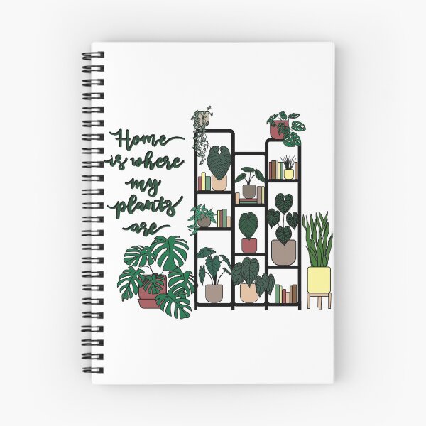 Item preview, Plant bookshelf - home is where my plants are designed and sold by abigailsommer1.