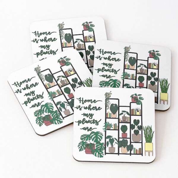 Item preview, Plant bookshelf - home is where my plants are designed and sold by abigailsommer1.