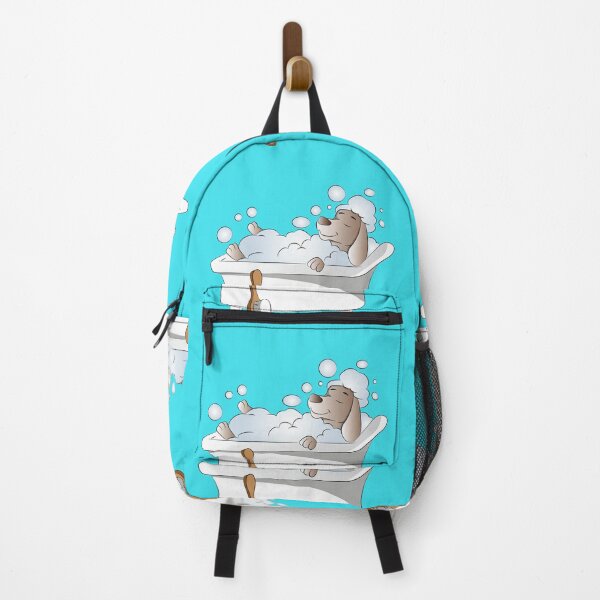 Item preview, Dog Taking a Bubble Bath designed and sold by mench64.