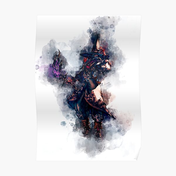 Black Mage - Final Fantasy Poster