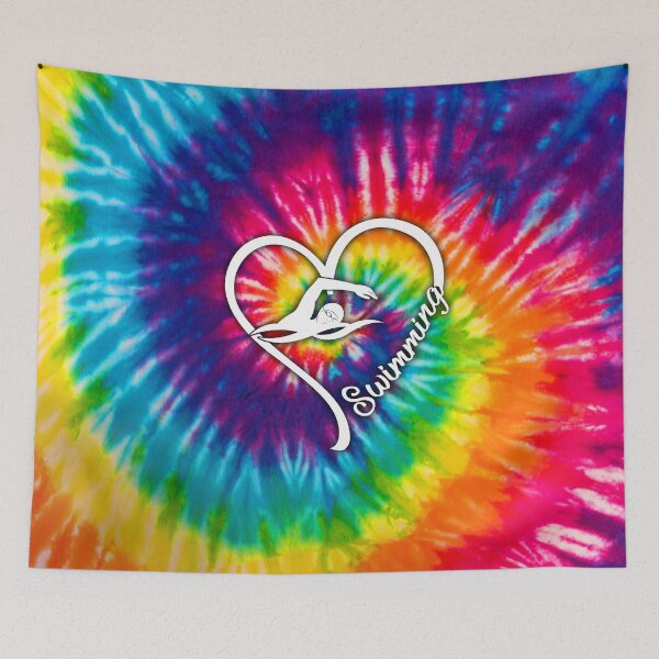 Item preview, Swimming Tie Dye Art designed and sold by VannaShanha.