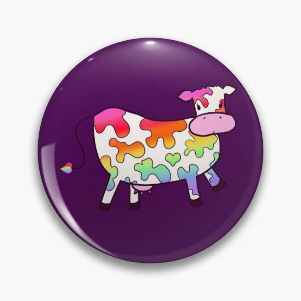 Item preview, Rainbow Cow designed and sold by MoonBuckets.