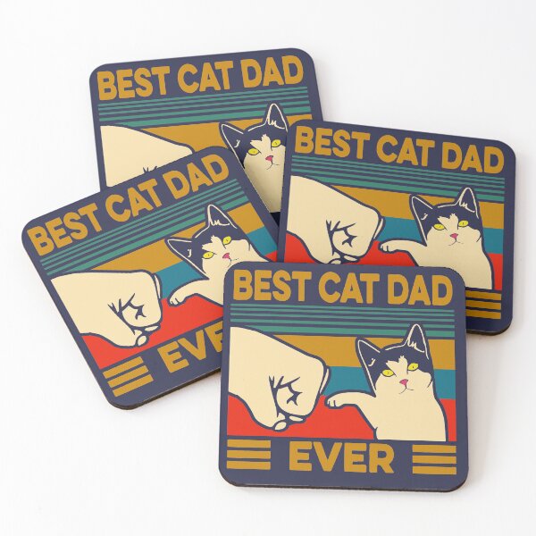 Item preview, Best Cat Dad Ever designed and sold by mintytees.