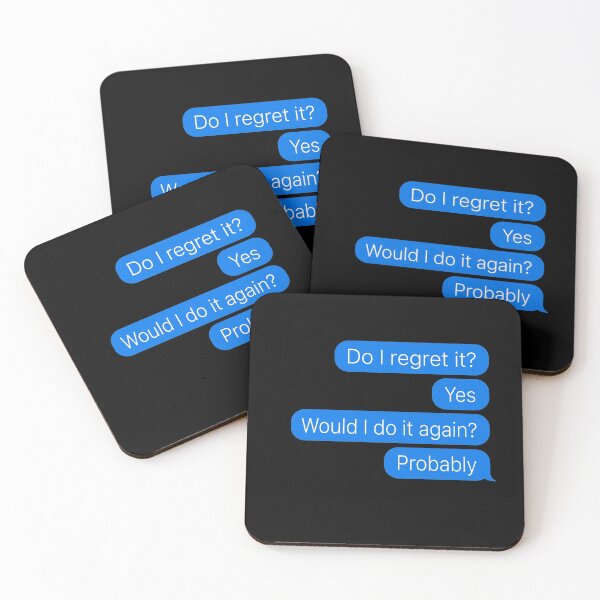 Item preview, Do I Regret It? Yes. Would I Do It Again? Probably designed and sold by YourHostTonight.