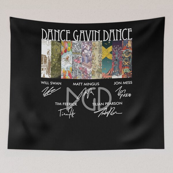 Item preview, Dance Gavin Dance Will Swan Matt Mingus Jon Mess, Graphic Trending Unisex Youth designed and sold by BRTPBM.