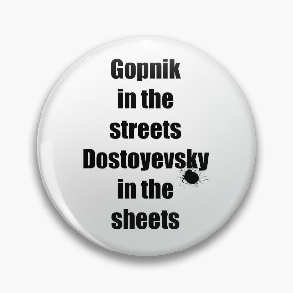 Artikelvorschau, Gopnik in den Straßen Dostojewski in den Blättern entworfen und verkauft von KristaZed.