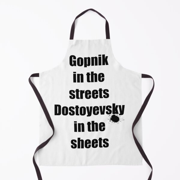 Item preview, Gopnik in the Streets Dostoyevsky in the Sheets designed and sold by KristaZed.