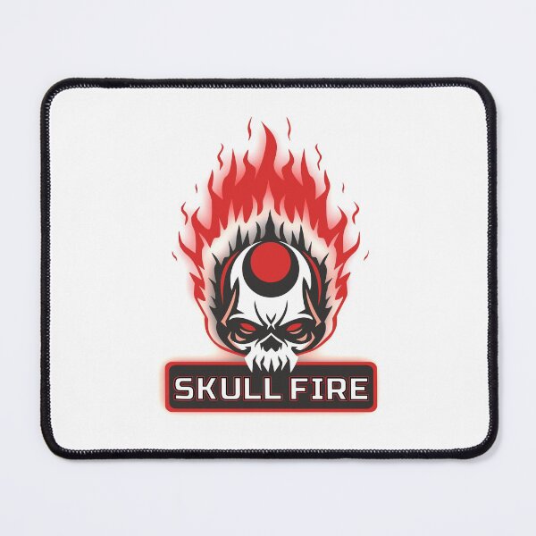 Item preview, Burning skull designed and sold by Dragan Kitic.