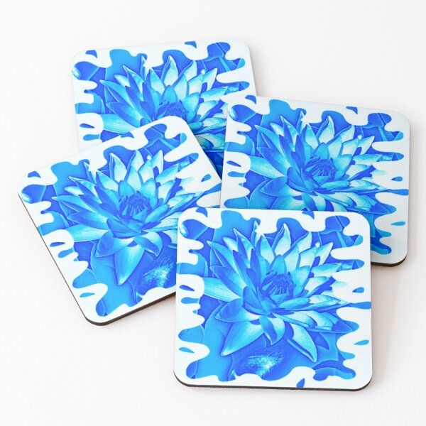Item preview, Blue Water Lily by Iritof designed and sold by iritof.