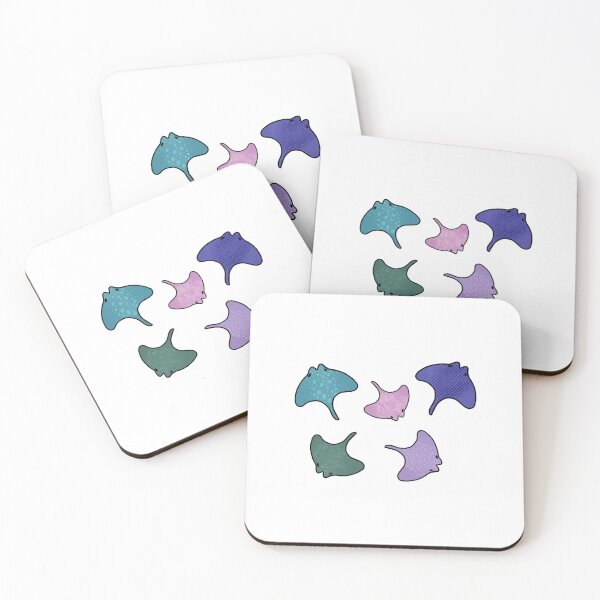 Item preview, Colorful Stingrays  designed and sold by SupergirlK2.