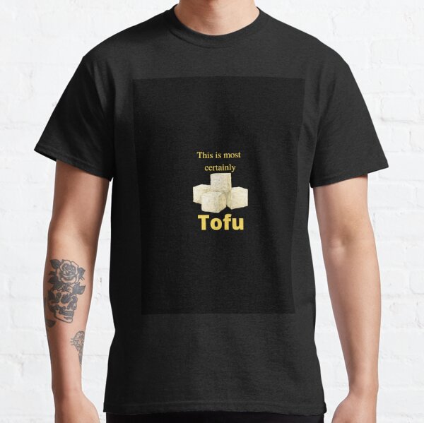 Camiseta Tofu de Kawaii que que as pessoas amem o tofu