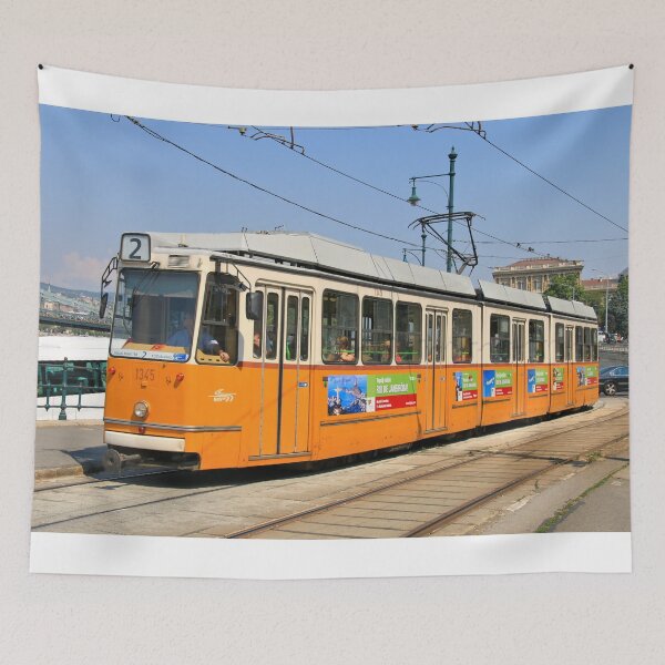 Item preview, Tram, Budapest, Hungary, along the Danube. designed and sold by FranWest.