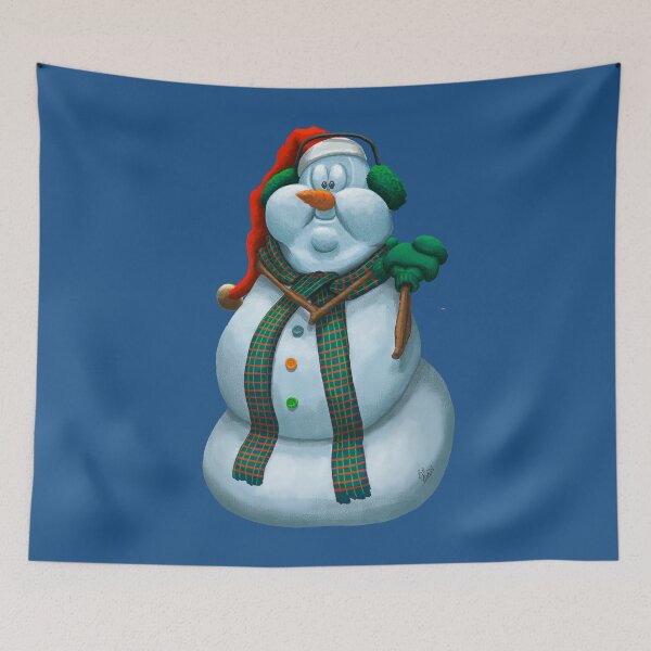 Item preview, Lovable Happy Snowman designed and sold by abbottoons.