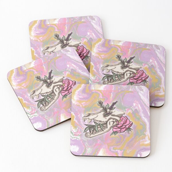 Item preview, Botanical Skull designed and sold by Eye of Newt Designs.