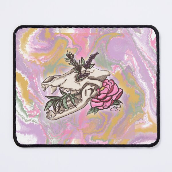 Item preview, Botanical Skull designed and sold by Eye of Newt Designs.
