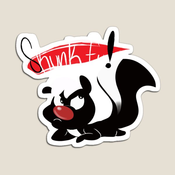 Skunk Fu! Magnet