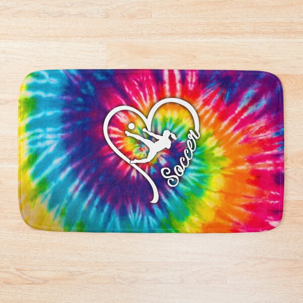 Item preview, Soccer Tie Dye Heart designed and sold by LucianaShop.