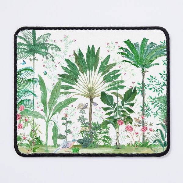 Item preview, Tropical chinoiserie Palm Trees and Birds designed and sold by Yunihadi.