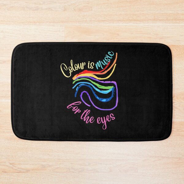 Item preview, Colour is music for the eyes designed and sold by Scribblehound.