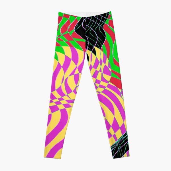 Waves Lines Lively Leggings