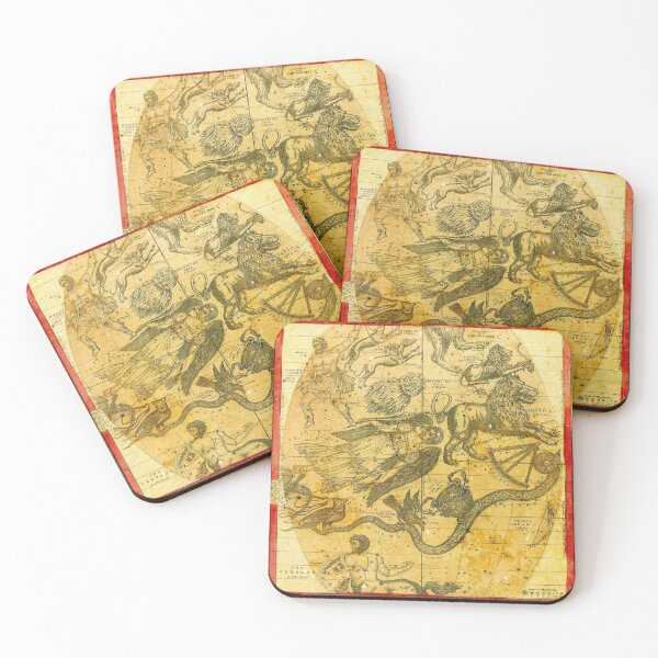 Item preview, Constellation Map 1856 designed and sold by Vintage by Kaya.