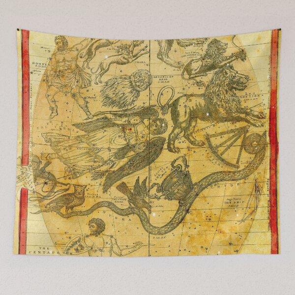 Item preview, Constellation Map 1856 designed and sold by Vintage by Kaya.