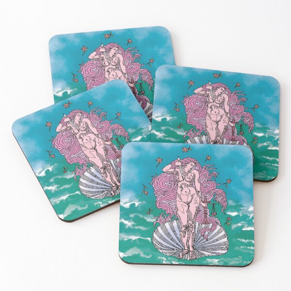 Item preview, Venus Arriving as Libra designed and sold by jettblackink.