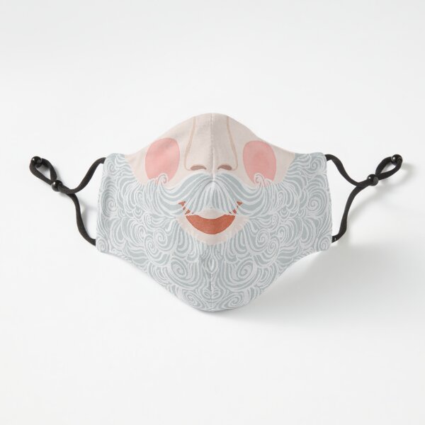 Santa - Grey and White Fitted 3-Layer