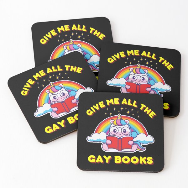 Item preview, Give Me All The Gay Books | Book Lover  designed and sold by SapphicGrapphic .