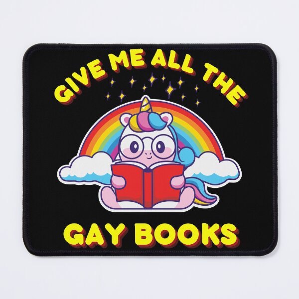 Item preview, Give Me All The Gay Books | Book Lover designed and sold by SapphicGrapphic .