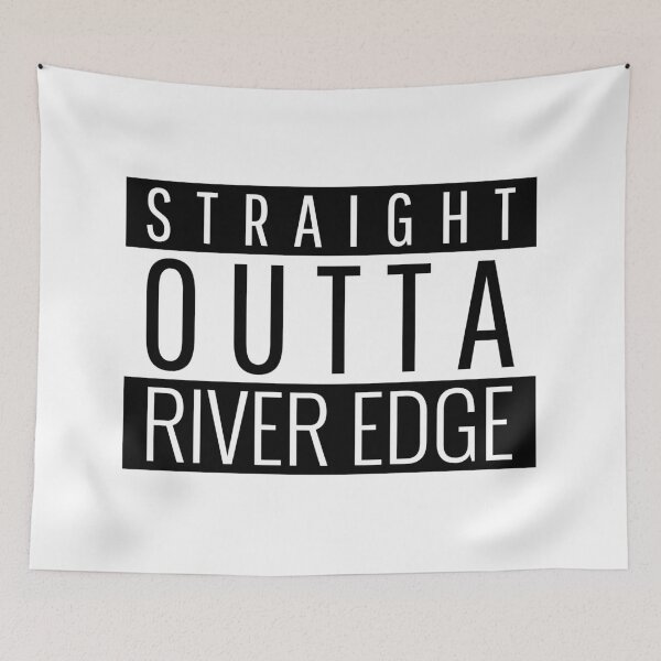 Item preview, Straight Outta River Edge New Jersey  designed and sold by Teelogic.