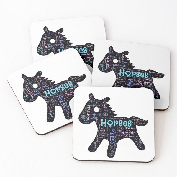 Item preview, Black World Cloud Horse designed and sold by EquusArtisan.