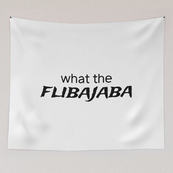 Item preview, What the Flibajaba Quote designed and sold by designsbyad.