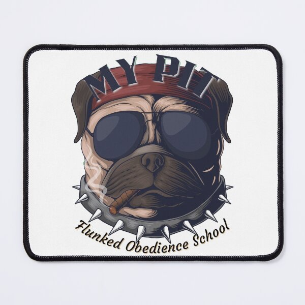 Item preview, My Pit Flunked Obedience School V1 - Popular Dog Breed - by Boo-da-chay designed and sold by Boo-da-chay.