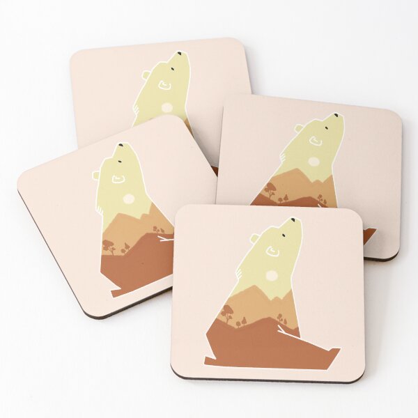 Item preview, Cute Sunset Mountain Bear  designed and sold by Neadoodles.
