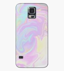 Pink Cotton Candy Holographic Case/Skin for Samsung Galaxy