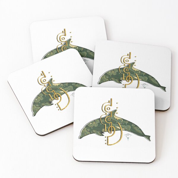 Item preview, Rainforest Jasper Dolphin designed and sold by jenniferLoree.