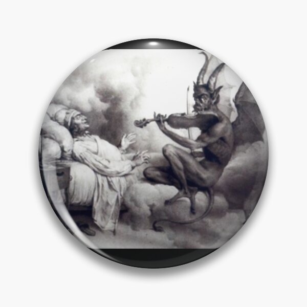 Item preview, demon playing violin to go to sleep designed and sold by a-stupid-idiot.