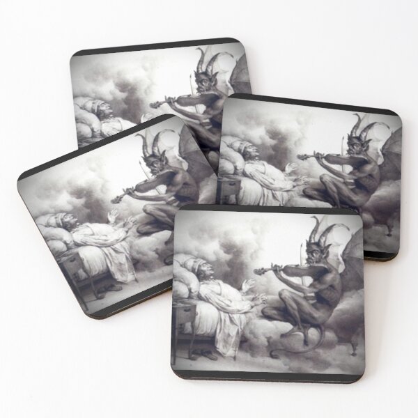 Item preview, demon playing violin to go to sleep designed and sold by a-stupid-idiot.