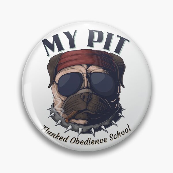 Item preview, My Pit Flunked Obedience School V2 - Popular Dog Breed - by Boo-da-chay designed and sold by Boo-da-chay.