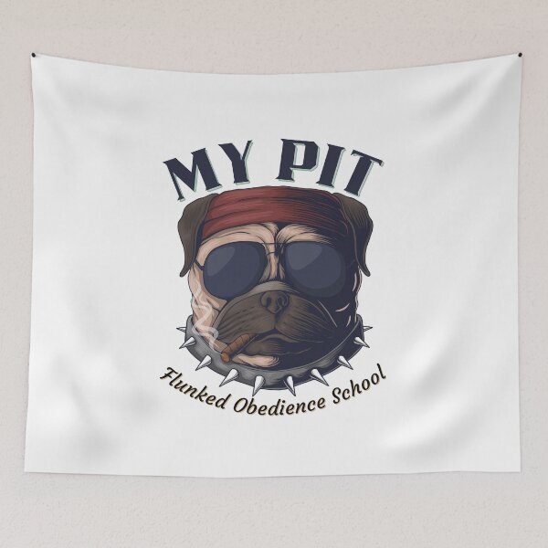 Item preview, My Pit Flunked Obedience School V2 - Popular Dog Breed - by Boo-da-chay designed and sold by Boo-da-chay.