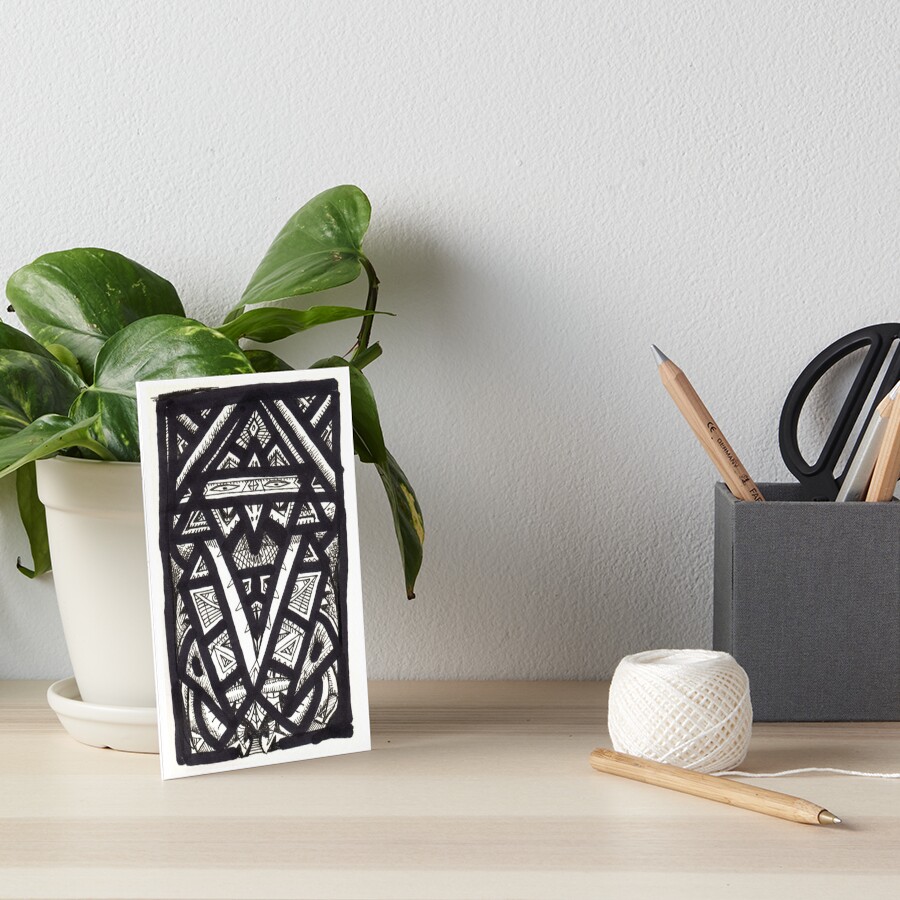 Item preview, Art Board Print designed and sold by backbrain.