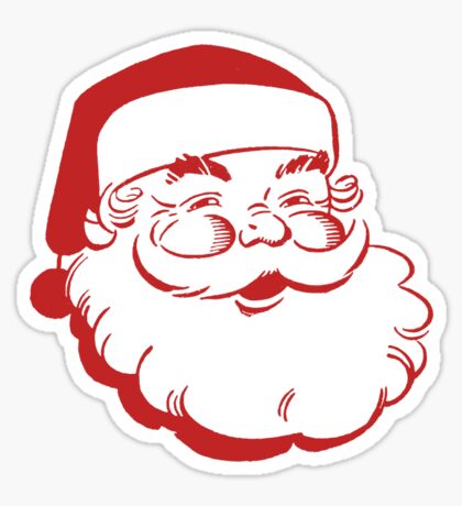 Santa Claus: Stickers | Redbubble