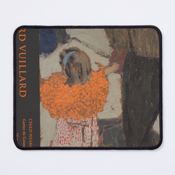 Item preview, Edouard Vuillard - Child Wearing a Red Scarf, Oil painting designed and sold by Papergrphc.