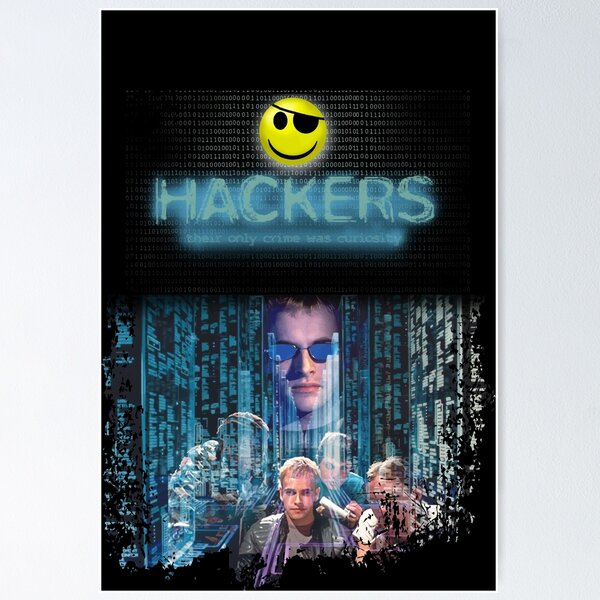 HACK THE PLANET 3D Hackers Movie Poster with Glasses -  Portugal