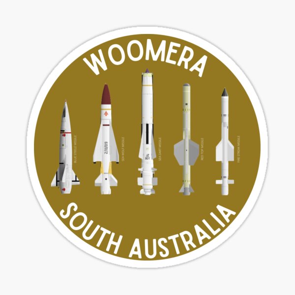 Woomera II Sticker