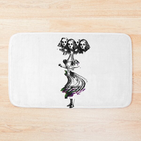 Item preview, Alice in Wonderland Hellhound Illustration Super Glitch  designed and sold by KristaZed.