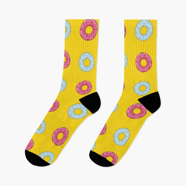 Item preview, Homer Pink and Blue Donuts designed and sold by Tassie-Tiger.