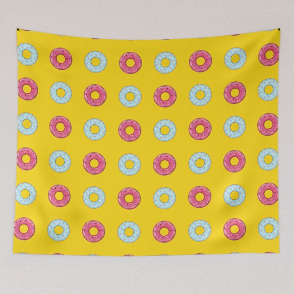Item preview, Homer Pink and Blue Donuts designed and sold by Tassie-Tiger.