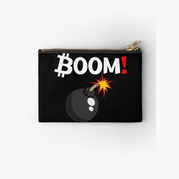 Item preview, Bitcoin BOOM! BTC Crypto Comic Bomb designed and sold by Galaxy-Corner.